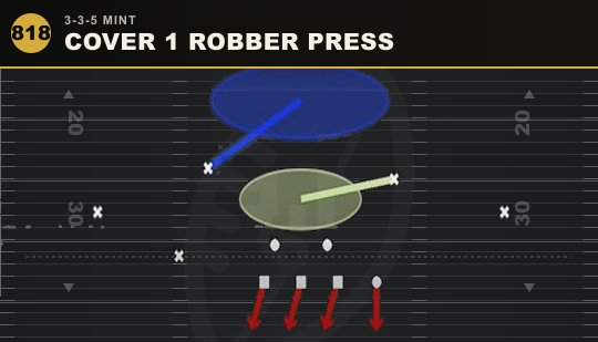 COVER 1 ROBBER PRESS from 3-3-5 Mint