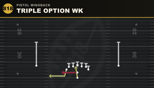 TRIPLE OPTION WK from Pistol Wingback