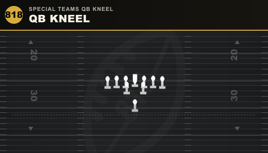 QB KNEEL from Special Teams QB Kneel