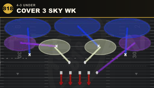 COVER 3 SKY WK from 4-3 Under