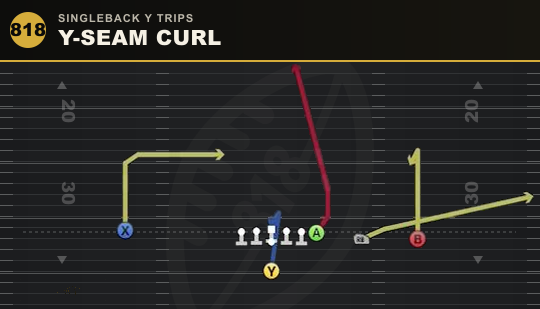 Y-SEAM CURL from Singleback Y Trips