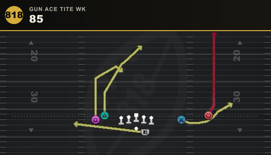 85 from Gun Ace Tite Wk