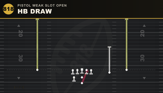 HB DRAW from Pistol Weak Slot Open