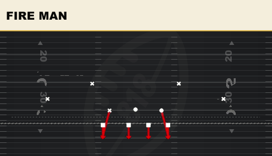 FIRE MAN from 3-3-5 Over Wide