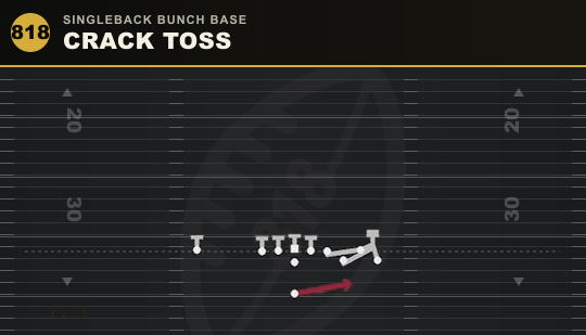 CRACK TOSS from Singleback Bunch Base