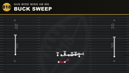 BUCK SWEEP from Gun Wide Wing HB Wk