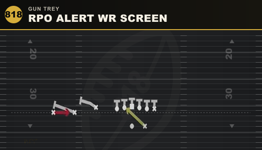 RPO ALERT WR SCREEN from Gun Trey