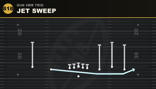 JET SWEEP from Gun 5WR Trio