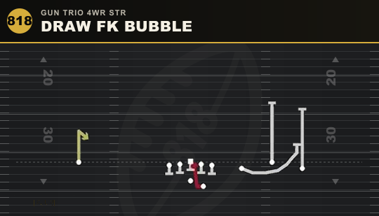 DRAW FK BUBBLE from Gun Trio 4WR Str