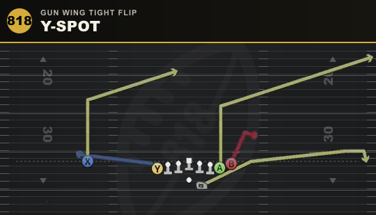Y-SPOT from Gun Wing Tight Flip