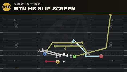 MTN HB SLIP SCREEN from Gun Wing Trio Wk