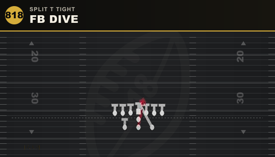 FB DIVE from Split T Tight