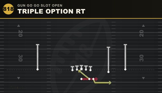 TRIPLE OPTION RT from Gun Go Go Slot Open