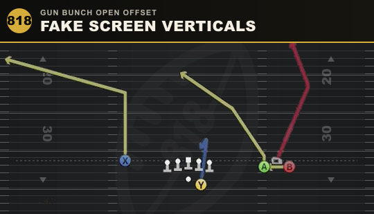 FAKE SCREEN VERTICALS from Gun Bunch Open Offset