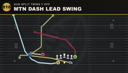 MTN DASH LEAD SWING from Gun Split Twins Y Off