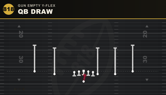 QB DRAW from Gun Empty Y-Flex