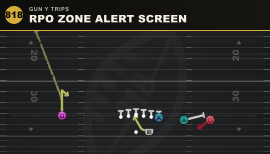 RPO ZONE ALERT SCREEN from Gun Y Trips