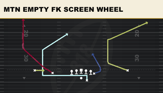 MTN EMPTY FK SCREEN WHEEL from Doubles Y Off