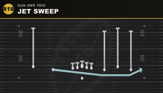 JET SWEEP from Gun 5WR Trio