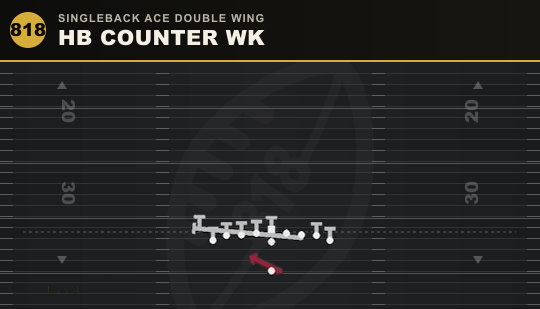 HB COUNTER WK from Singleback Ace Double Wing