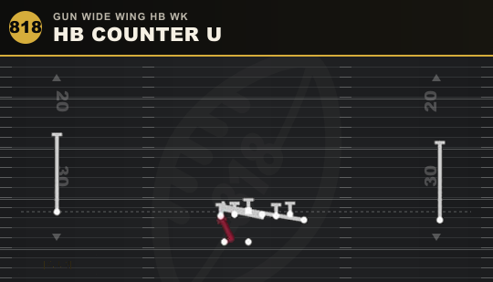 HB COUNTER U from Gun Wide Wing HB Wk