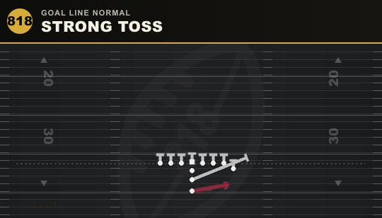 STRONG TOSS from Goal Line Normal