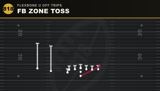 FB ZONE TOSS from Flexbone U Off Trips