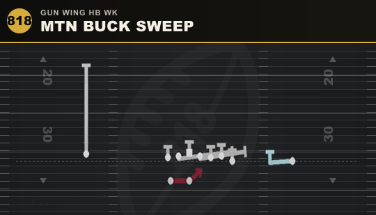 MTN BUCK SWEEP from Gun Wing HB Wk