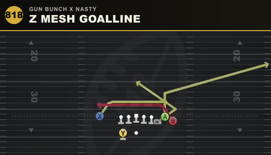 Z MESH GOALLINE from Gun Bunch X Nasty