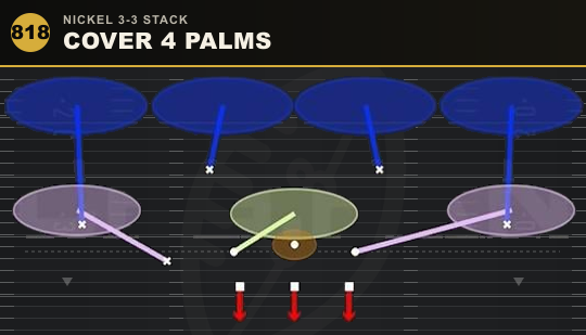 COVER 4 PALMS from Nickel 3-3 Stack
