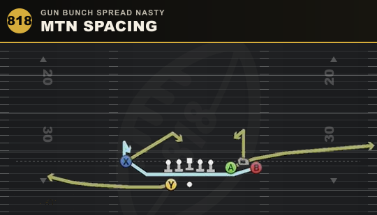 MTN SPACING from Gun Bunch Spread Nasty