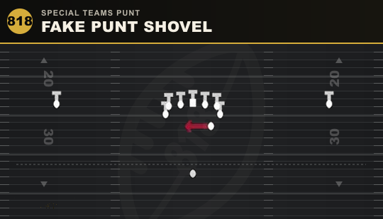 FAKE PUNT SHOVEL from Special Teams Punt