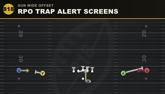 RPO TRAP ALERT SCREENS from Gun Wide Offset