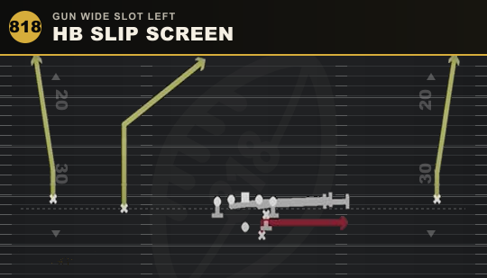 HB SLIP SCREEN from Gun Wide Slot Left