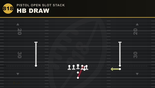 HB DRAW from Pistol Open Slot Stack