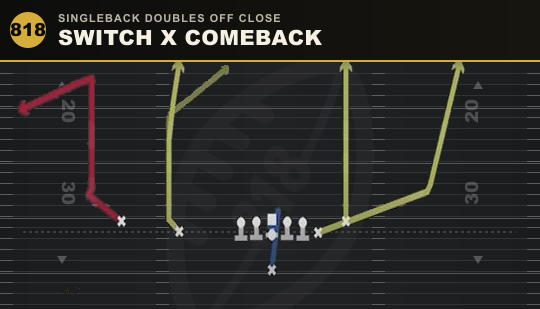 SWITCH X COMEBACK from Singleback Doubles Off Close