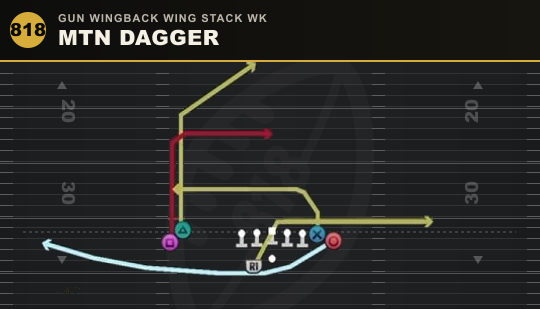 MTN DAGGER from Gun Wingback Wing Stack Wk