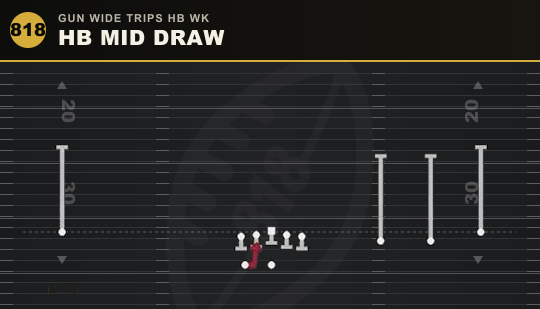 HB MID DRAW from Gun Wide Trips HB Wk