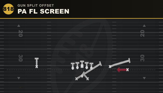 PA FL SCREEN from Gun Split Offset