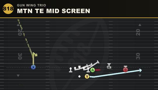 MTN TE MID SCREEN from Gun Wing Trio