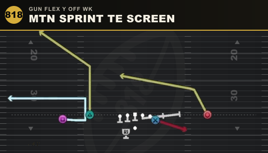 MTN SPRINT TE SCREEN from Gun Flex Y Off Wk