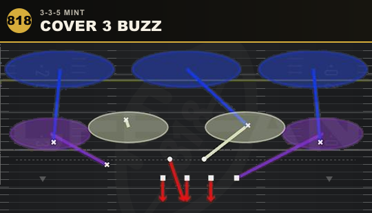 COVER 3 BUZZ from 3-3-5 Mint