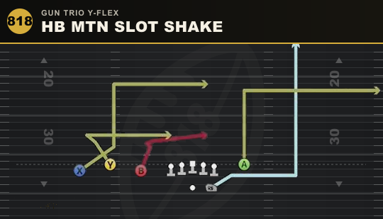 HB MTN SLOT SHAKE from Gun Trio Y-Flex