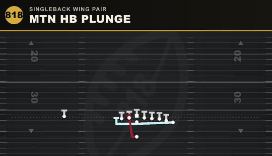 MTN HB PLUNGE from Singleback Wing Pair