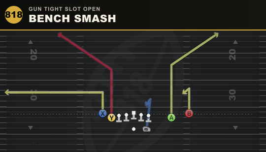 BENCH SMASH from Gun Tight Slot Open