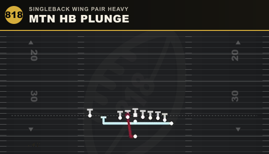 MTN HB PLUNGE from Singleback Wing Pair Heavy