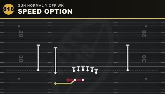 SPEED OPTION from Gun Normal Y Off Wk