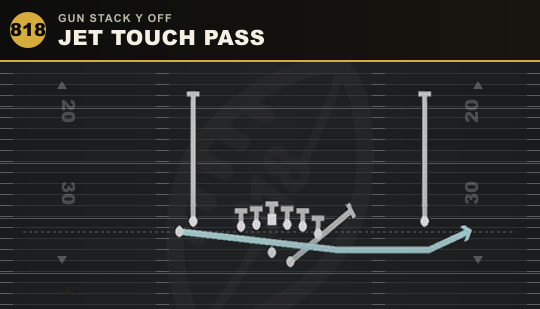 JET TOUCH PASS from Gun Stack Y Off