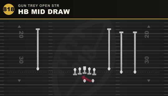 HB MID DRAW from Gun Trey Open Str