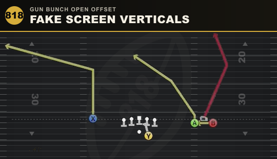 FAKE SCREEN VERTICALS from Gun Bunch Open Offset